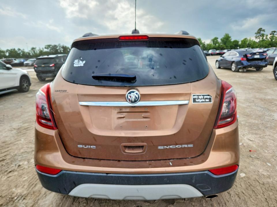 2017 Buick Encore VIN KL4CJASB3HB050271 COPART salvage auction — FRONT END, Tx - Salvage Vehicle Title, sold $1,000 on 2026-07-10 (photo 6)