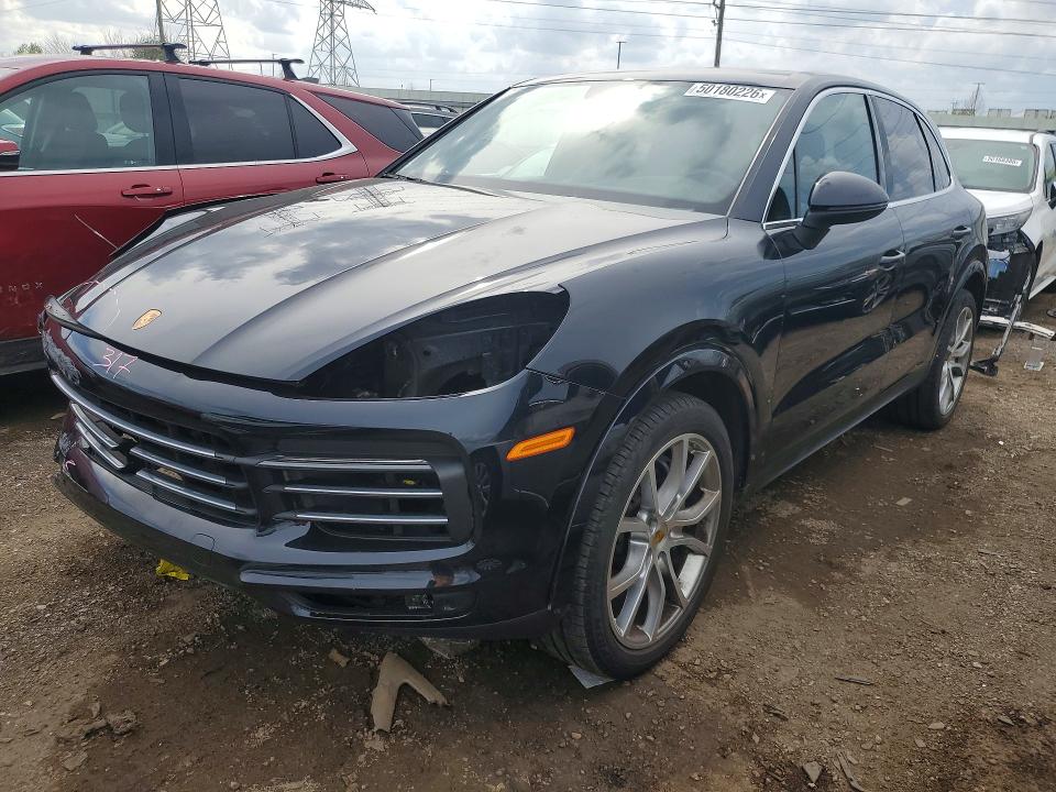 2019 Porsche Cayenne VIN WP1AB2AY9KDA61243 COPART salvage auction — FRONT END, Il - Salvage Certificate, sold $15,800 on 2026-07-21 (photo 1)