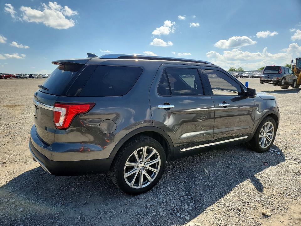 2017 Ford Explorer VIN 1FM5K7F8XHGB80589 COPART salvage auction — FRONT END, In - Cert Of Title-Salvage Title, sold $3,900 on 2026-07-09 (photo 3)