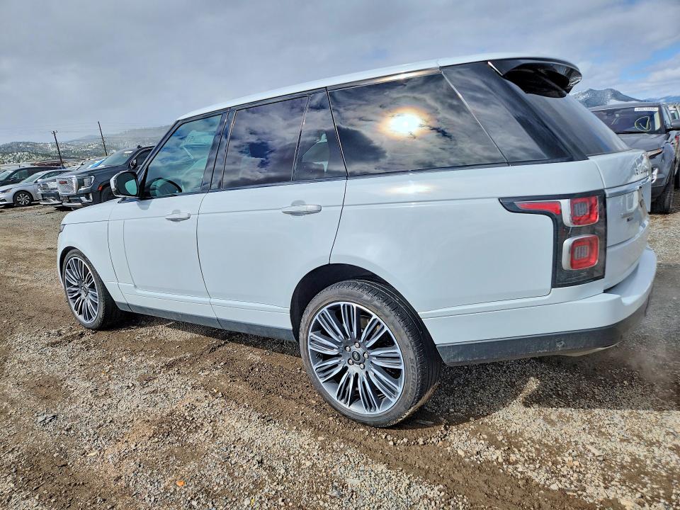 2021 Land rover RANGE ROVER VIN SALGV2SE6MA449602 COPART salvage auction — FRONT END, MT - SALVAGE CERTIFICATE OF A VEHIC, sold $12,800 on 2026-07-28 (photo 2)