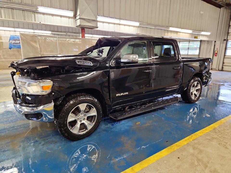 2023 Ram 1500 VIN 1C6SRFJT8PN616835 COPART salvage auction — FRONT END, Ca - Certificate Of Title, sold $3,800 on 2026-07-02 (photo 1)