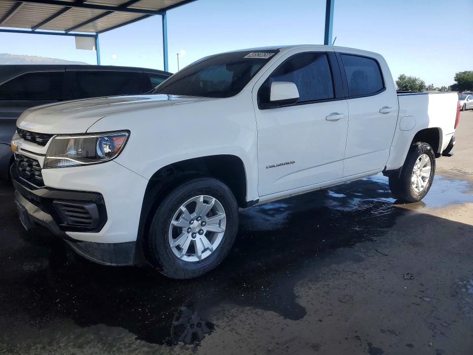 2021 Chevrolet Colorado VIN 1GCGSCEN5M1149115 COPART salvage auction — MINOR DENT/SCRATCHES, CA - CERTIFICATE OF TITLE, sold $9,000 on 2026-07-09 (photo 1)