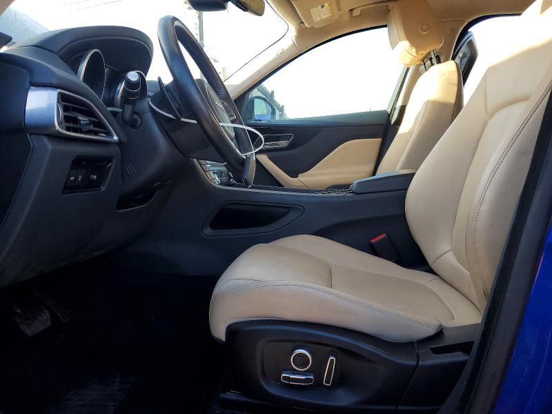 2020 Jaguar F-pace VIN SADCJ2FX8LA633102 COPART salvage auction — FRONT END, Ca - Salvage Certificate, sold $10,400 on 2026-07-29 (photo 7)