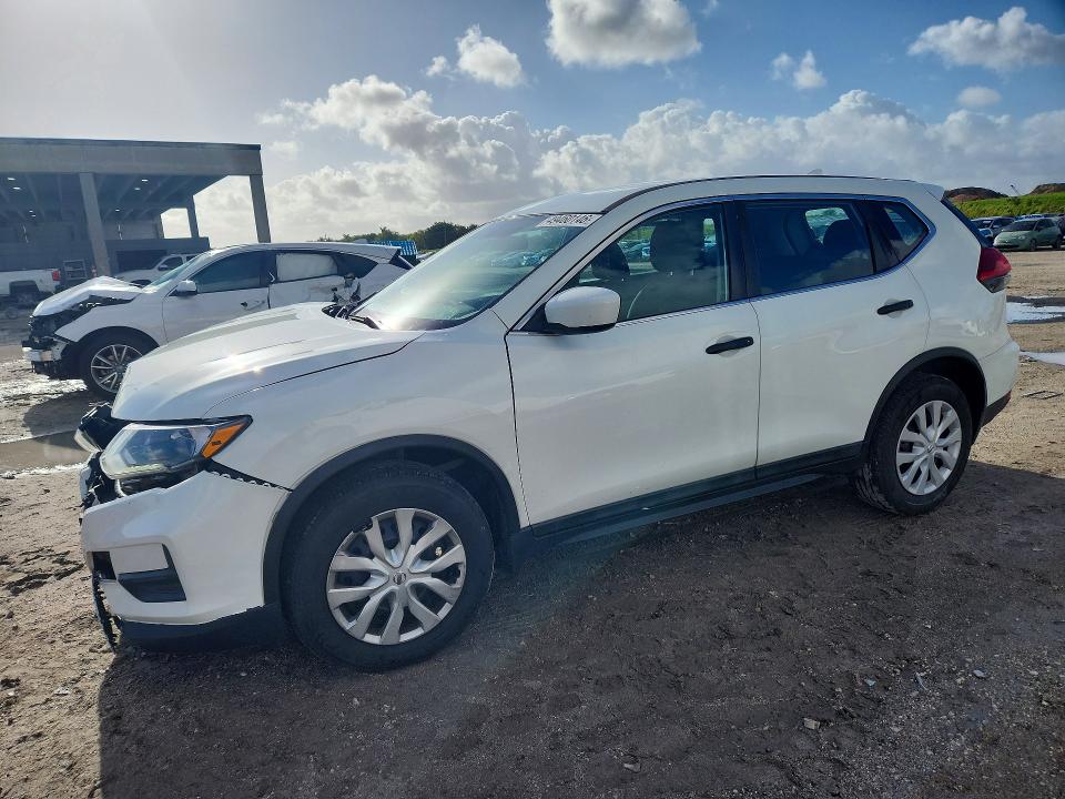 2017 Nissan Rogue VIN 5N1AT2MV9HC745736 COPART salvage auction — FRONT END, Id - Salvage Certificate Of Title, sold $1,150 on 2026-07-02 (photo 1)