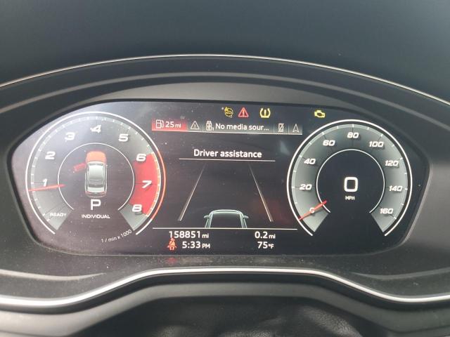 2020 Audi A4 VIN WAUHMAF48LA056044 COPART salvage auction — MINOR DENT/SCRATCHES, Fl - Certificate Of Title (P), sold $7,700 on 2026-07-07 (photo 9)