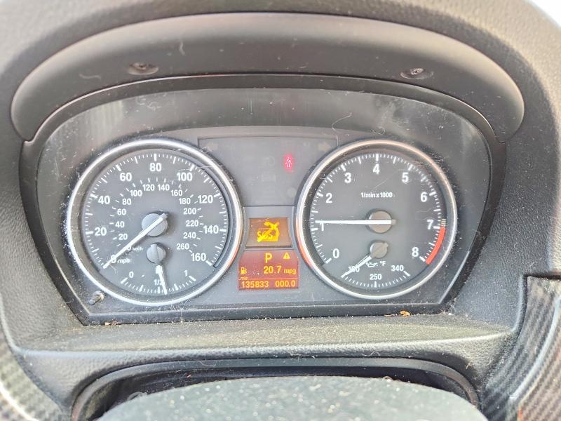 2008 BMW 3er VIN WBAWC73598E065443 COPART salvage auction — FRONT END, IL - SALVAGE CERTIFICATE, sold $1,050 on 2026-07-06 (photo 9)