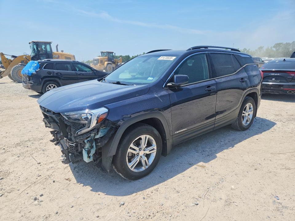 2018 Gmc Terrain VIN 3GKALMEV0JL246935 COPART salvage auction — FRONT END, Tx - Salvage Vehicle Title, sold $4,850 on 2026-07-03 (photo 1)