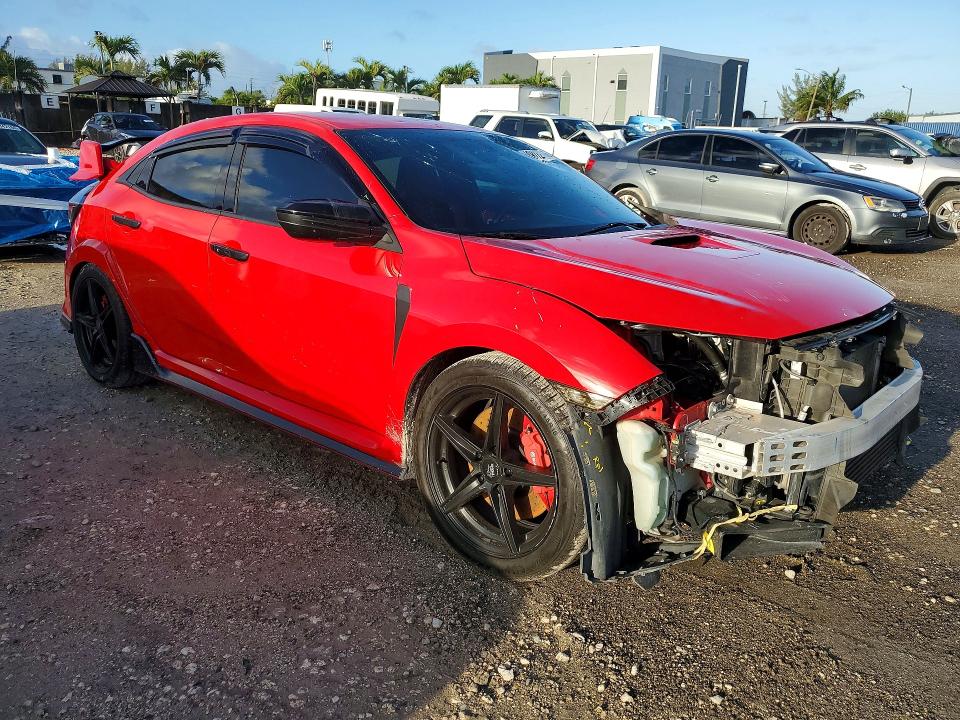 2018 Honda Civic VIN SHHFK8G78JU202494 COPART salvage auction — FRONT END, FL, sold $13,000 on 2026-07-20 (photo 4)