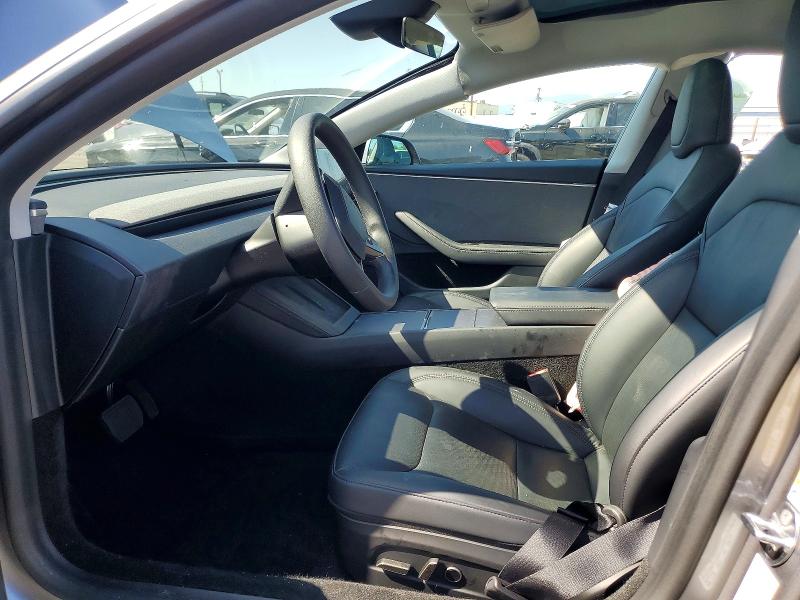 2025 Tesla Model 3 VIN 5YJ3E1EA1SF936218 COPART salvage auction — FRONT END, Ca - Salvage Certificate, sold $7,300 on 2026-07-28 (photo 7)