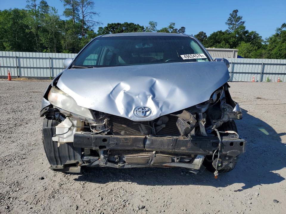 2015 Toyota Sienna VIN 5TDKK3DC7FS527984 COPART salvage auction — FRONT END, Ga - Cert Of Title-Salvage, sold $975 on 2026-07-21 (photo 5)
