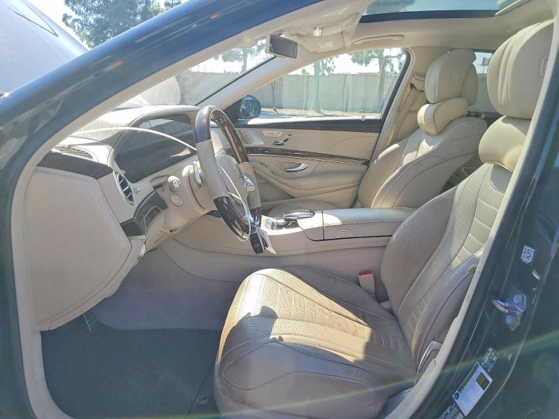2018 Mercedes-benz S-klasse VIN WDDUG8DB0JA381938 COPART salvage auction — MINOR DENT/SCRATCHES, Ca - Dis/Dlr/Exp Only Clean Title (P), sold $18,300 on 2026-07-28 (photo 7)