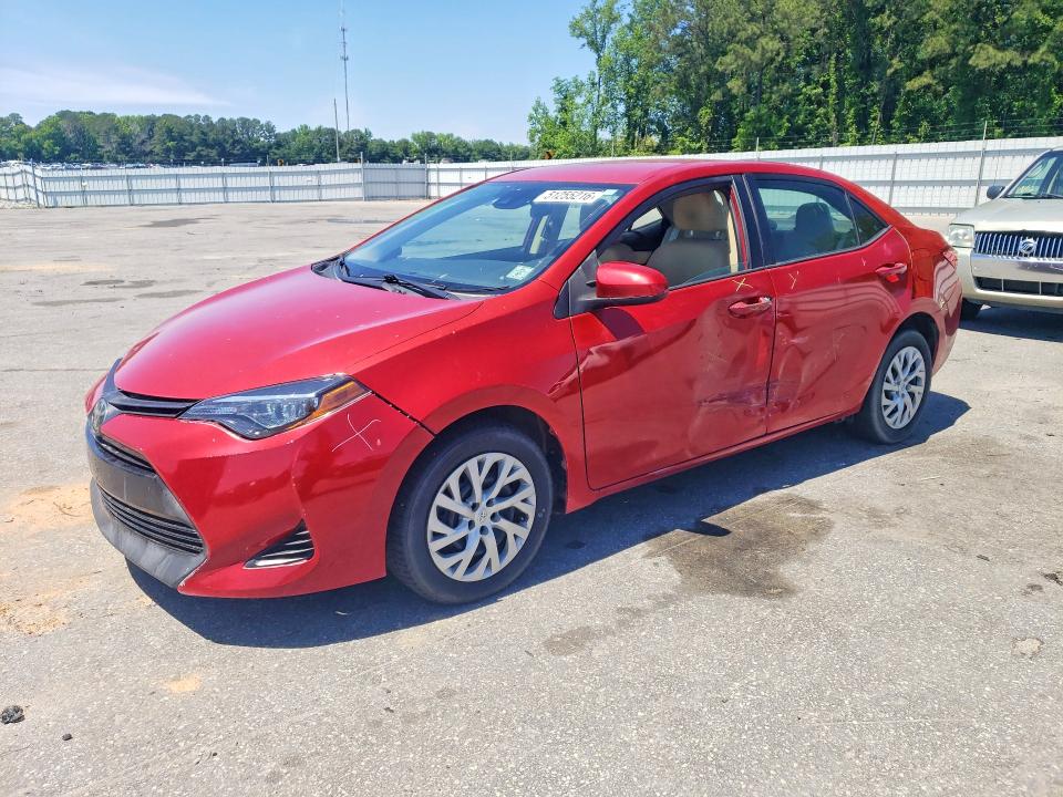 2019 Toyota Corolla VIN 5YFBURHE9KP936645 COPART salvage auction — SIDE, Nc - Salvage Certificate Of Title, sold $5,400 on 2026-07-07 (photo 1)