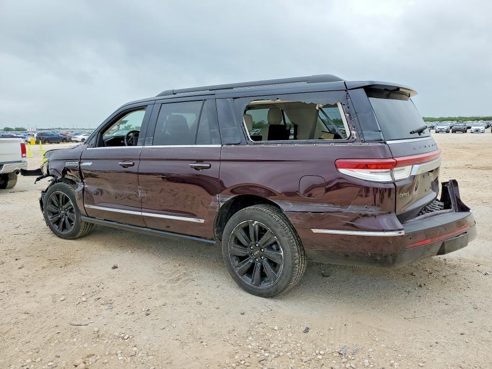 2024 Lincoln Navigator VIN 5LMJJ3TG3REL07604 COPART salvage auction — ALL OVER, Tx - Salvage Vehicle Title, sold $19,000 on 2026-07-23 (photo 2)