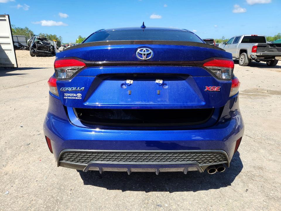 2022 Toyota Corolla VIN 5YFT4MCE0NP115064 COPART salvage auction — SIDE, FL - CERTIFICATE OF DESTRUCTION, sold $3,950 on 2026-07-31 (photo 6)