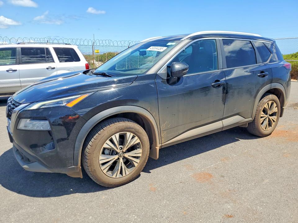 2022 Nissan Rogue VIN 5N1BT3BA2NC734762 COPART salvage auction — WATER/FLOOD, Hi - Certificate Of Salvage, sold $4,600 on 2026-07-27 (photo 1)