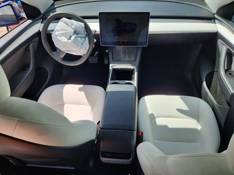 2025 Tesla Model y VIN 7SAYGAEE9SF230779 COPART salvage auction — FRONT END, Salvage Title, sold $12,700 on 2026-07-20 (photo 8)