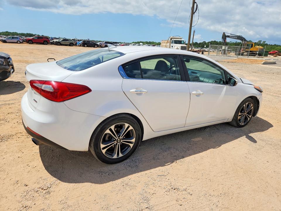2014 Kia Forte VIN KNAFZ4A80E5065305 COPART salvage auction — FRONT END, Fl - Cert Of Title Slvg Rebuildable, sold $1,150 on 2026-07-07 (photo 3)