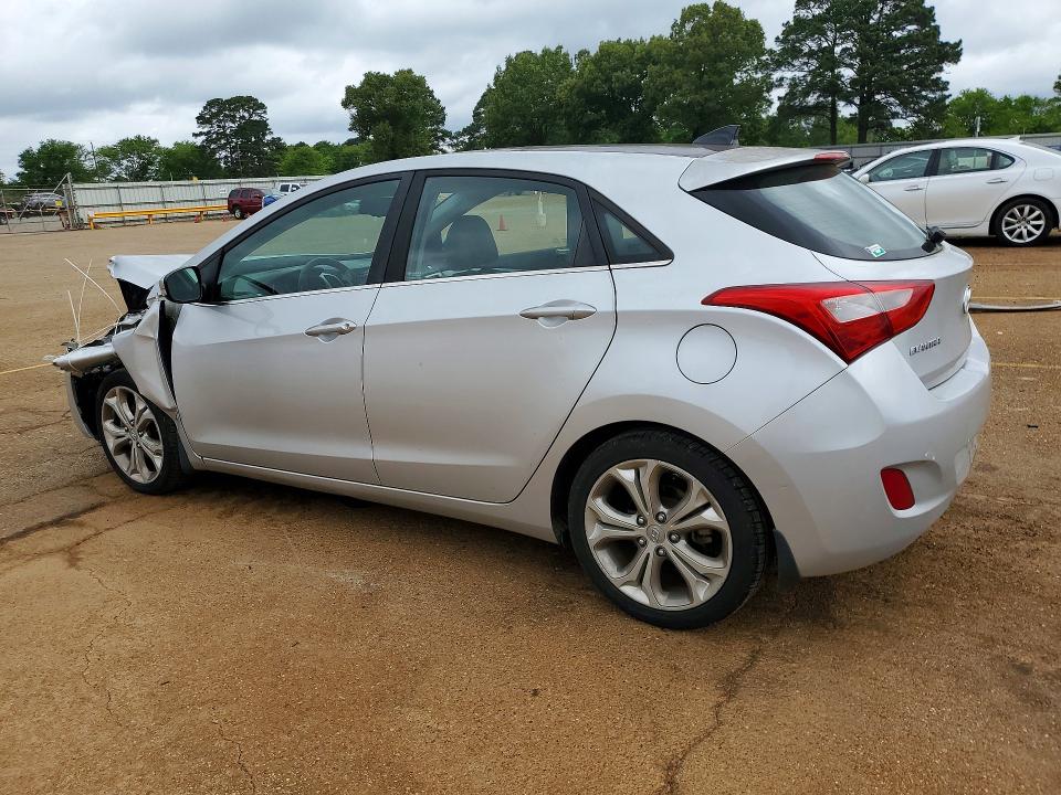 2013 Hyundai Elantra VIN KMHD35LE4DU097419 COPART salvage auction — FRONT END, Tx - Salvage Vehicle Title, sold $325 on 2026-07-04 (photo 2)