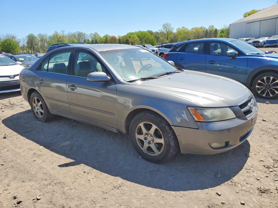 2006 Hyundai Sonata VIN 5NPEU46C16H148530 COPART salvage auction — SIDE, Pa - Cert Of Salv-R=Reconstructed, sold $400 on 2026-07-08 (photo 4)
