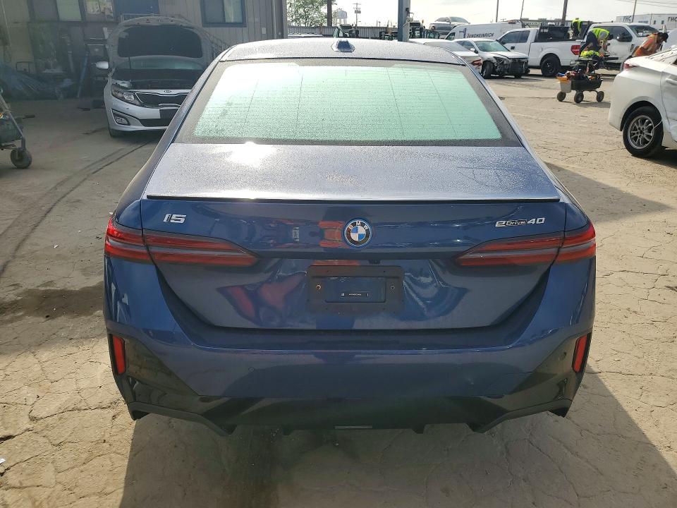 2026 BMW I5 VIN WBY63HG02TCV94758 COPART salvage auction — FRONT END, Ca - Salvage Certificate, sold $22,200 on 2026-07-20 (photo 6)
