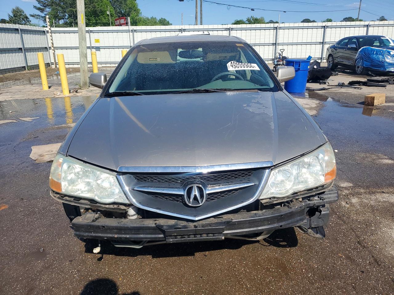 2003 Acura TL VIN 19UUA56693A056543 COPART salvage auction — Front End, AL - CERT OF TITLE-SALVAGE TITLE, sold $350 on 2026-06-25 (photo 5)