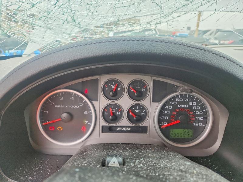 2008 Ford F-150 VIN 1FTPW14578FB66131 COPART salvage auction — WATER/FLOOD, IN - CERT OF TITLE-SALVAGE FLOOD, sold $400 on 2026-07-02 (photo 9)