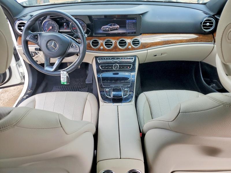 2018 Mercedes-benz E-klasse VIN WDDZF4JB1JA389133 COPART salvage auction — FRONT END, Tx - Salvage Vehicle Title, sold $8,200 on 2026-07-23 (photo 8)