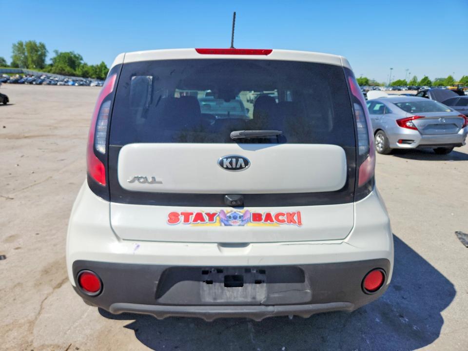 2019 Kia Soul VIN KNDJN2A29K7917658 COPART salvage auction — FRONT END, Il - Certificate Of Title (P), sold $1,900 on 2026-07-17 (photo 6)