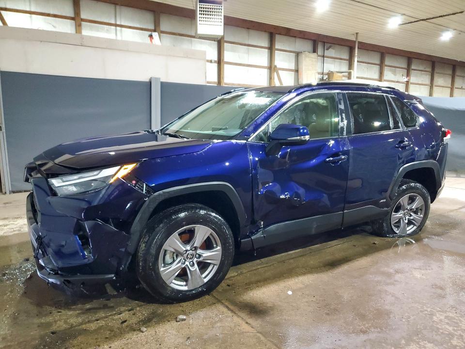 2025 Toyota Rav4 hybrid VIN JTMRWRFV8SJ075071 COPART salvage auction — ALL OVER, VA - CERT OF TITLE - SALVAGE, sold $13,700 on 2026-08-20 (photo 1)