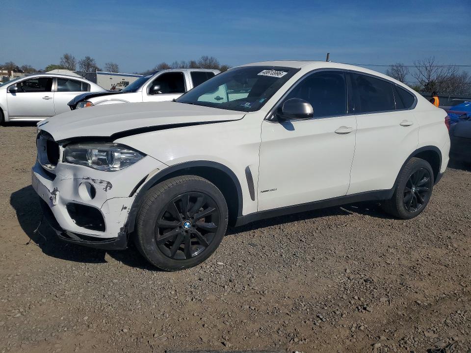 2019 BMW X6 VIN 5UXKU2C56K0Z64118 COPART salvage auction — FRONT END, NJ - CERT OF TITLE-SALVAGE, sold $450 on 2026-07-28 (photo 1)
