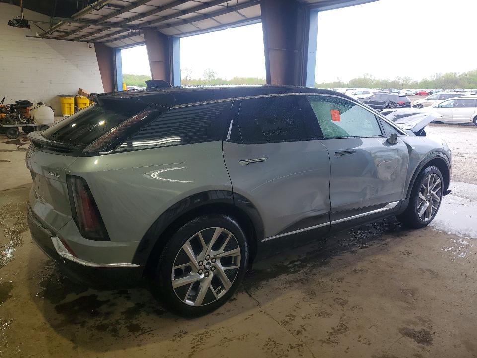 2025 Cadillac Optiq VIN 3GYK3DMR5SS266717 COPART salvage auction — FRONT END, Il - Salvage Certificate, sold $6,800 on 2026-07-03 (photo 3)