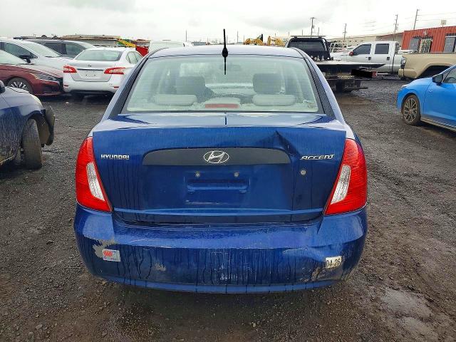 2009 Hyundai Accent VIN KMHCM46C49U308493 COPART salvage auction — FRONT END, Hi - Certificate Of Salvage, sold $1 on 2026-07-20 (photo 6)