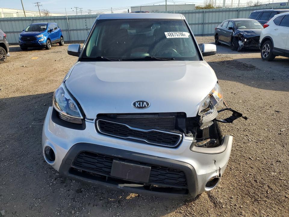 2013 Kia Soul VIN KNDJT2A67D7761132 COPART salvage auction — FRONT END, Il - Salvage Certificate, sold $550 on 2026-07-08 (photo 5)