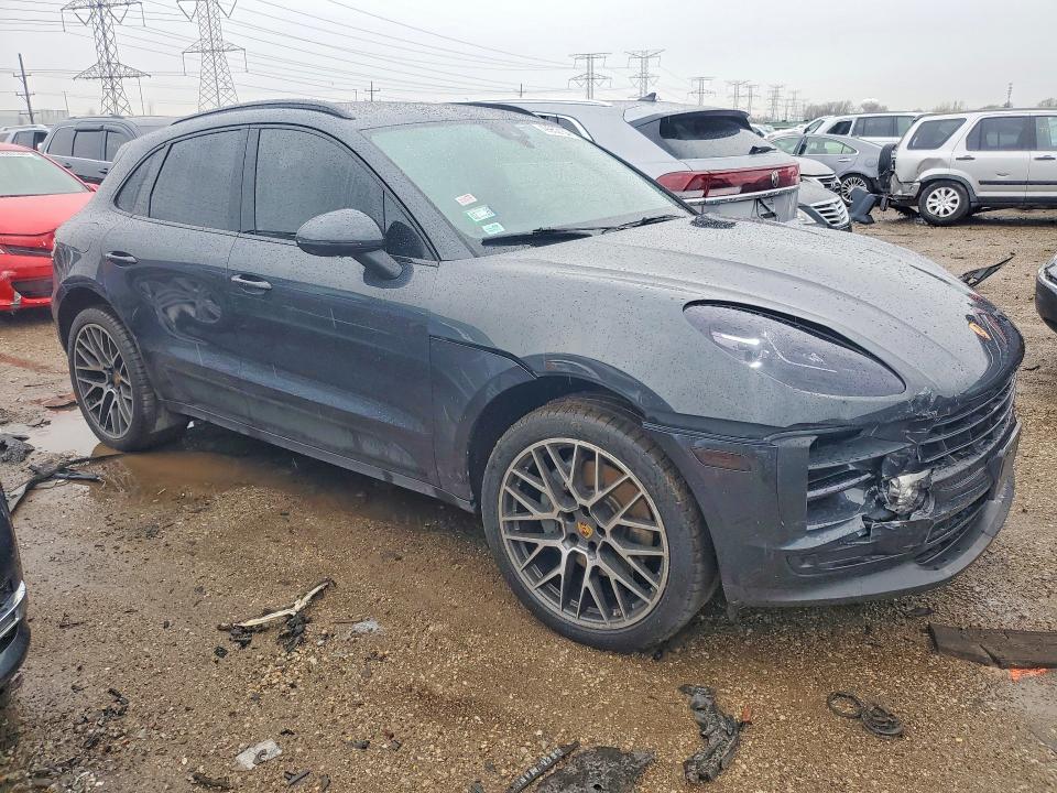 2021 Porsche Macan VIN WP1AB2A53MLB35786 COPART salvage auction — FRONT END, Il - Salvage Certificate, sold $26,750 on 2026-07-14 (photo 4)