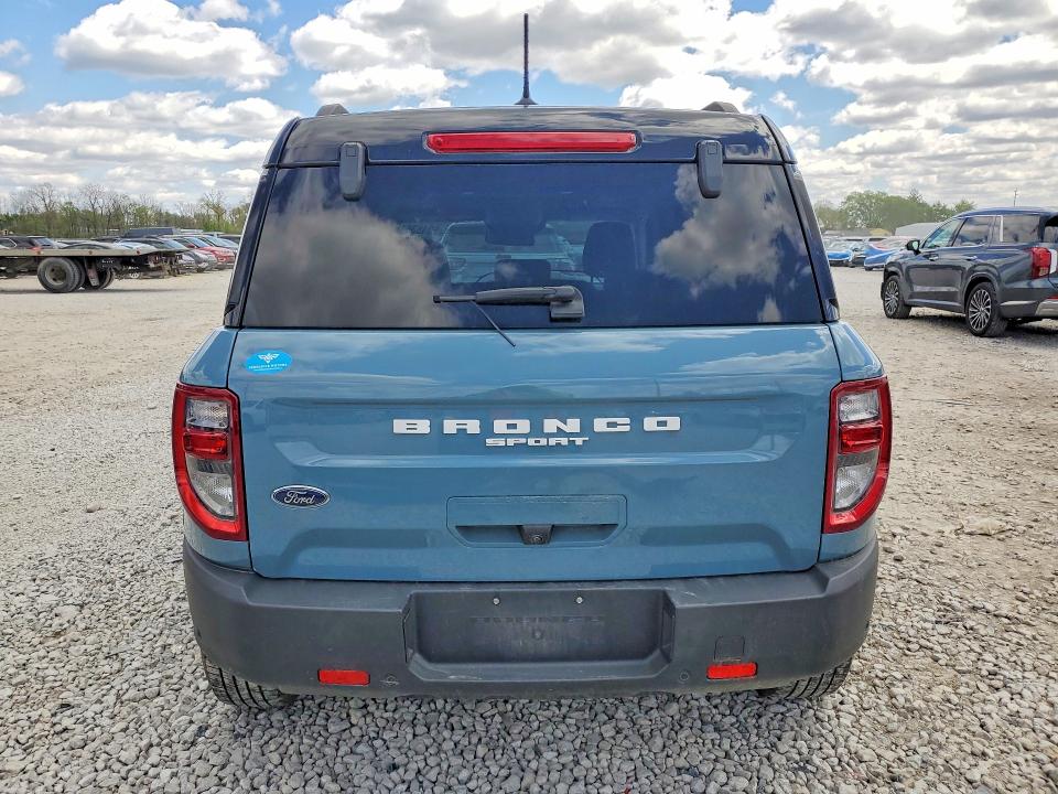 2021 Ford Bronco VIN 3FMCR9C6XMRA35489 COPART salvage auction — FRONT END, Oh - Cert Of Title-Salvage, sold $3,400 on 2026-07-02 (photo 6)