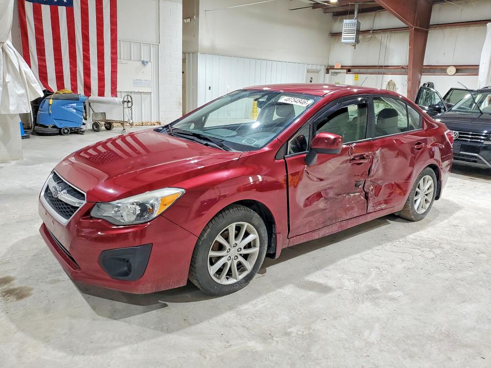 2013 Subaru Impreza VIN JF1GJAC62DH016926 COPART salvage auction — SIDE, Ny - Mv907A-Parts Only, sold $650 on 2026-07-20 (photo 1)