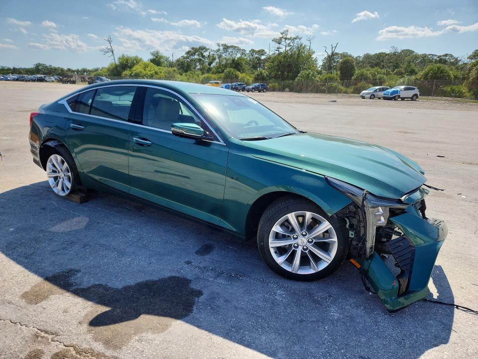 2026 Cadillac Ct5 VIN 1G6DN5RK5T0106858 COPART salvage auction — FRONT END, Fl - Cert Of Title Slvg Rebuildable, sold $10,700 on 2026-07-08 (photo 4)