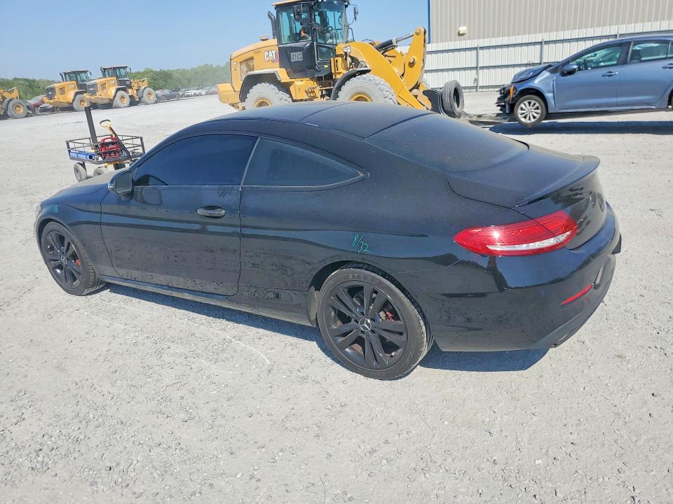 2017 Mercedes-benz C class VIN WDDWJ4KB9HF454114 COPART salvage auction — SIDE, NC - SALVAGE CERTIFICATE OF TITLE, sold $1,400 on 2026-07-15 (photo 2)