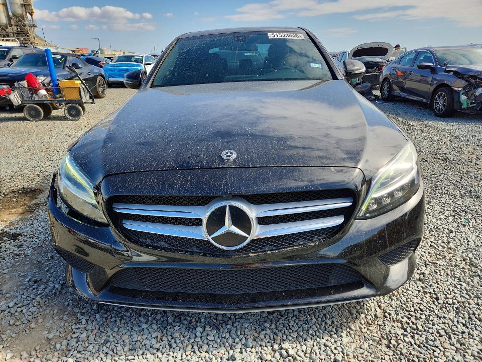 2021 Mercedes-benz VIN W1KWF8DB5MR615461 COPART salvage auction — FRONT END, Ca - Salvage Certificate, sold $10,500 on 2026-07-17 (photo 5)