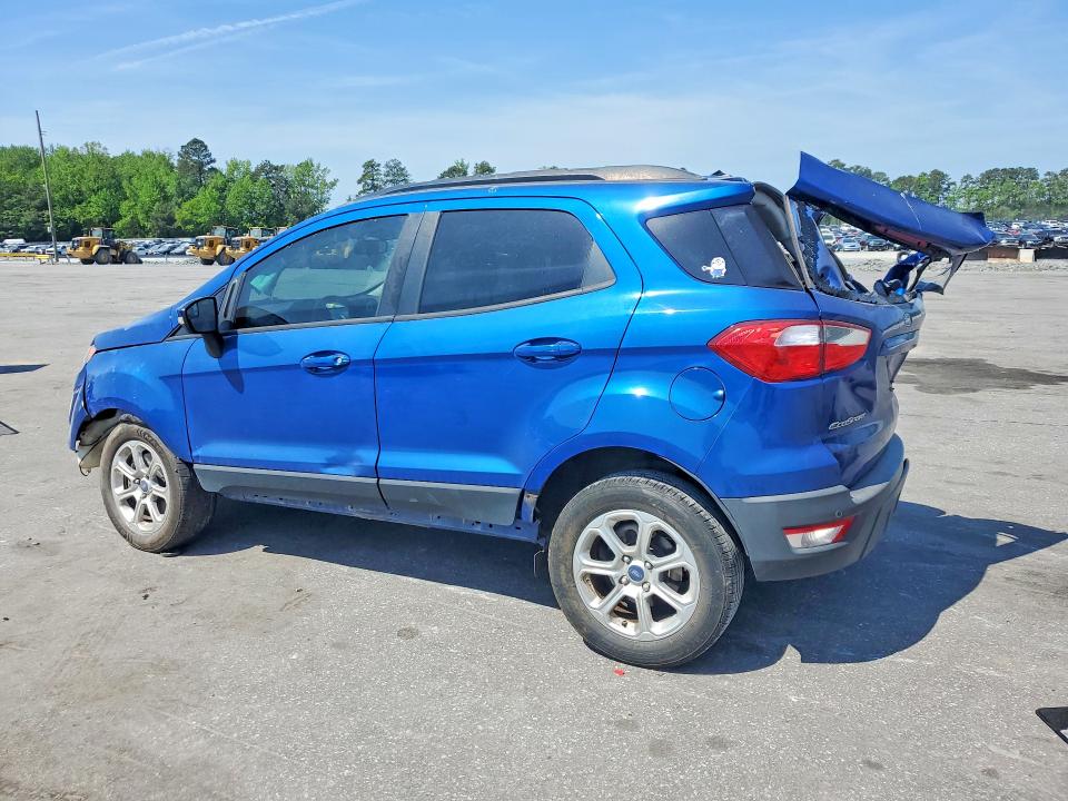 2018 Ford Ecosport VIN MAJ3P1TE6JC184047 COPART salvage auction — ROOF, Nc - Salvage Certificate Of Title, sold $325 on 2026-07-21 (photo 2)