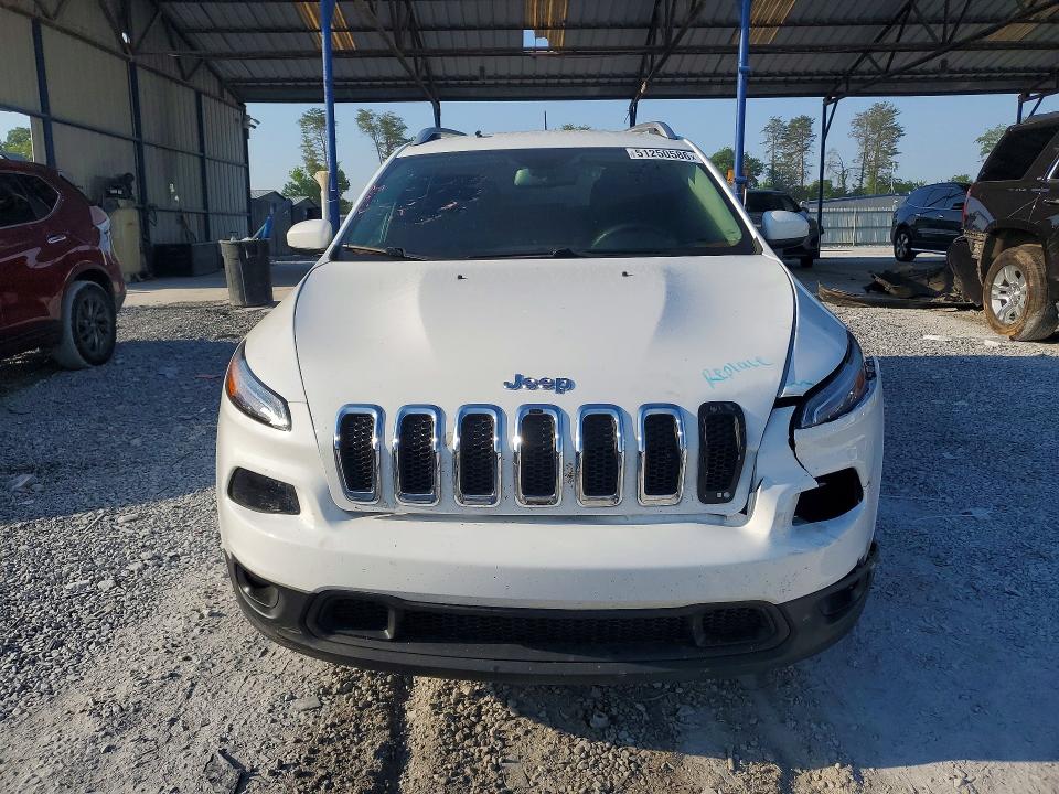 2015 Jeep Cherokee VIN 1C4PJLCB6FW770901 COPART salvage auction — FRONT END, Id - Salvage Certificate Of Title, sold $1,500 on 2026-07-02 (photo 5)