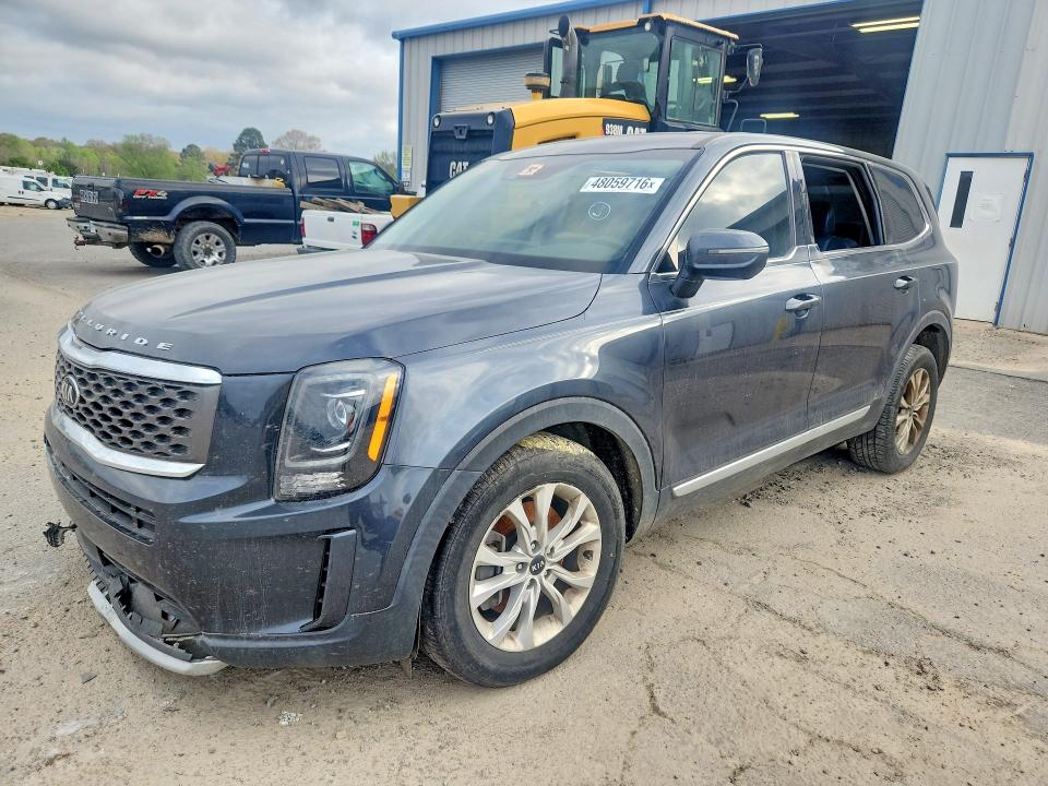 2020 Kia Telluride VIN 5XYP2DHC8LG048410 COPART salvage auction — FRONT END, Ar - Cert Of Title-Salvage, sold $5,600 on 2026-07-27 (photo 1)