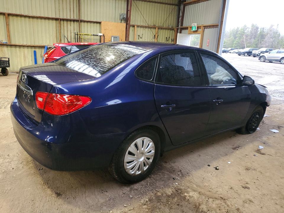 2010 Hyundai Elantra VIN KMHDU4BD1AU097745 COPART salvage auction — FRONT END, ON - PERMIT SALVAGE, sold $200 on 2026-07-09 (photo 3)