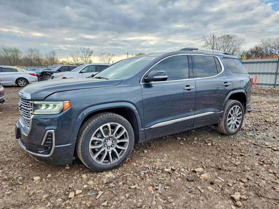 2022 Gmc Acadia VIN 1GKKNXLSXNZ150205 COPART salvage auction — FRONT END, Il - Salvage Certificate, sold $7,300 on 2026-07-24 (photo 1)