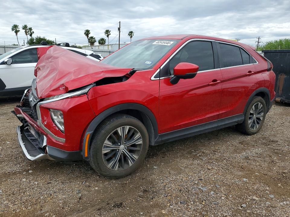2022 Mitsubishi VIN JA4ATWAA8NZ001657 COPART salvage auction — FRONT END, Tx - Salvage Vehicle Title, sold $2,750 on 2026-07-22 (photo 1)
