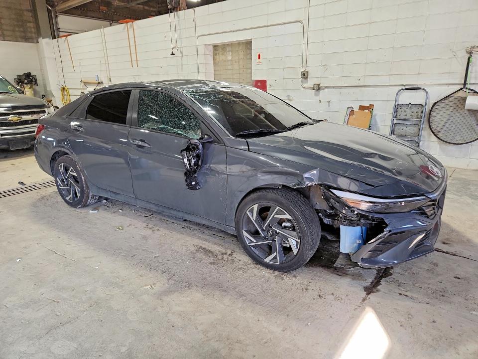 2025 Hyundai Elantra VIN KMHLM4DG7SU014498 COPART salvage auction — ALL OVER, Id - Salvage Certificate Of Title, sold $4,050 on 2026-07-14 (photo 4)
