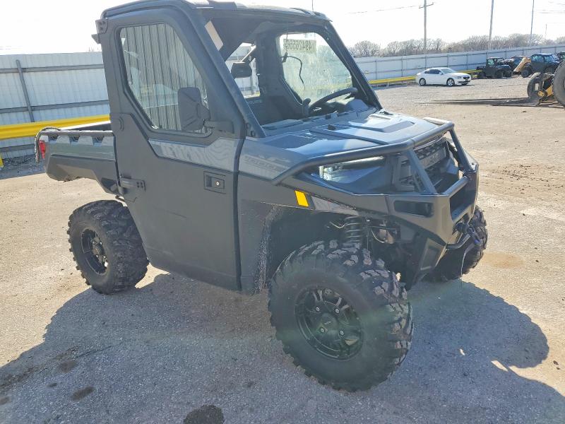 2025 Polaris Ranger VIN 4XARR3997S8275702 COPART salvage auction — SIDE, Ia - Title Certificate - Atv, sold $10,800 on 2026-08-06 (photo 1)