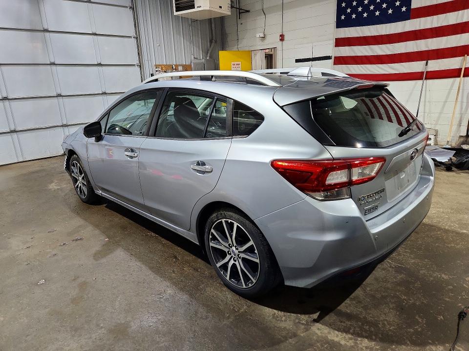 2017 Subaru Impreza VIN 4S3GTAU69H3721227 COPART salvage auction — FRONT END, Nh - Cert Of Title-Salvage, sold $1,200 on 2026-07-02 (photo 2)
