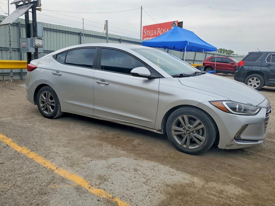 2018 Hyundai Elantra VIN 5NPD84LF0JH324295 COPART salvage auction — SIDE, Ks - Cert Of Title-Salvage, sold $300 on 2026-07-01 (photo 4)