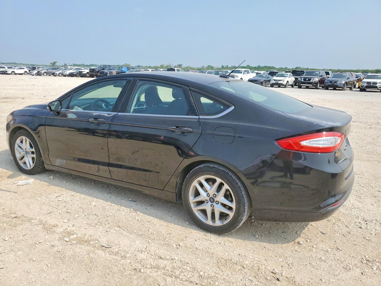 2016 Ford Fusion VIN 3FA6P0H71GR354861 COPART salvage auction — Side, TX - SALVAGE VEHICLE TITLE (P), sold $1,650 on 2026-07-09 (photo 2)